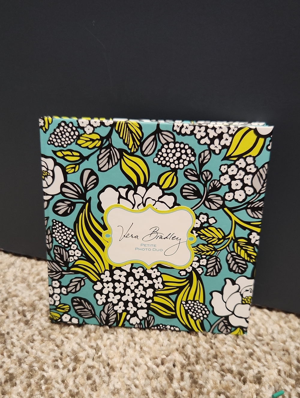 Vera Bradley Mini Photo Frame - Holds 2 Photos